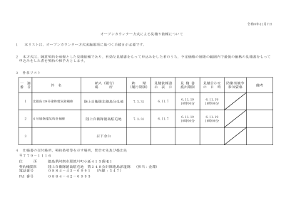 1 2 3 一连番号件名纳入（履行） 场所纳期（ ...